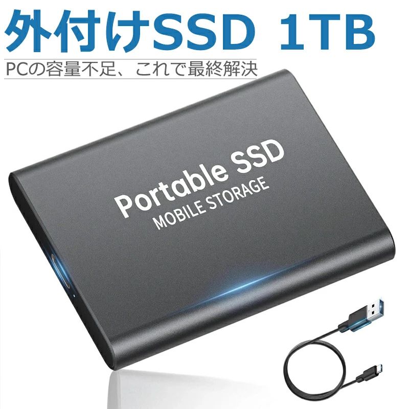 外後ばらいSSD 1結核症 USB3.2 携帯型SSD 万覚え帳パソコン・事務机とっ始め相応う