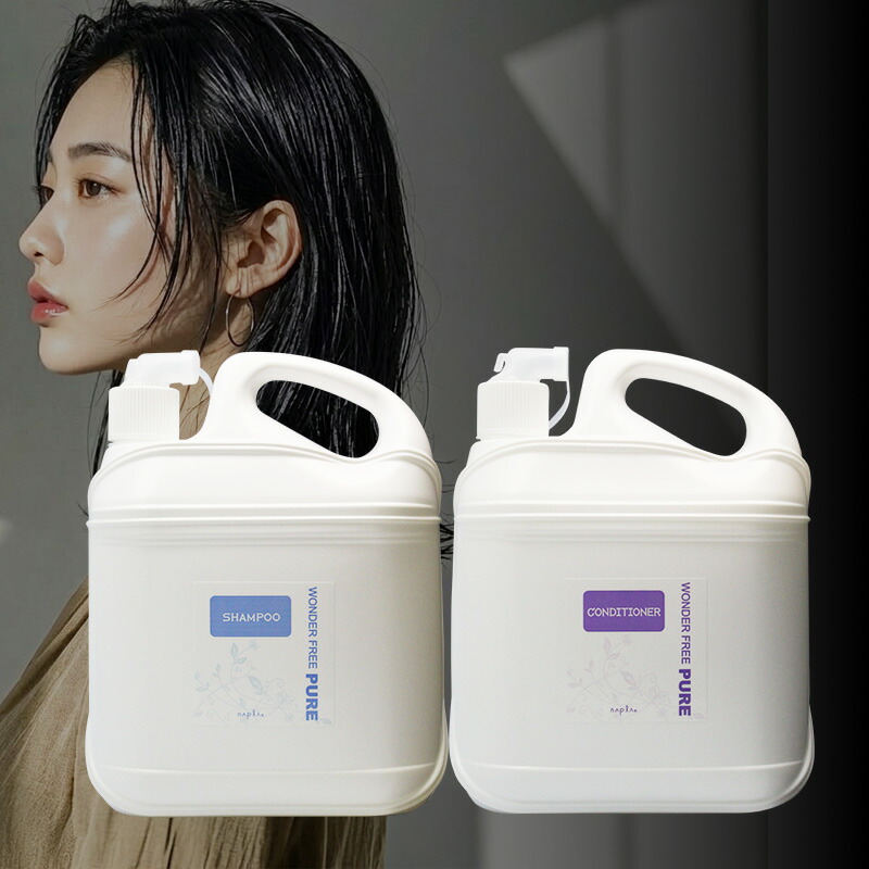 【ガチャを引いてMAX10%】ナプラ ワンダーフリー ピュア シャンプー ４L 1個 + コンディショナー ４L 1個 計2個 業務用セット[napla 肌 ハーブ 保湿 保護 潤う しっとり まとまる ダメージケア シャンプー トリートメント リペア 修復 補修 保護]送料無料