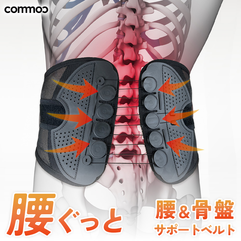 矯正用品・補助ベルト YU 楽天市場】骨盤ベルト 骨盤矯正 骨盤 ゆがみ 矯正 グッズ 腰