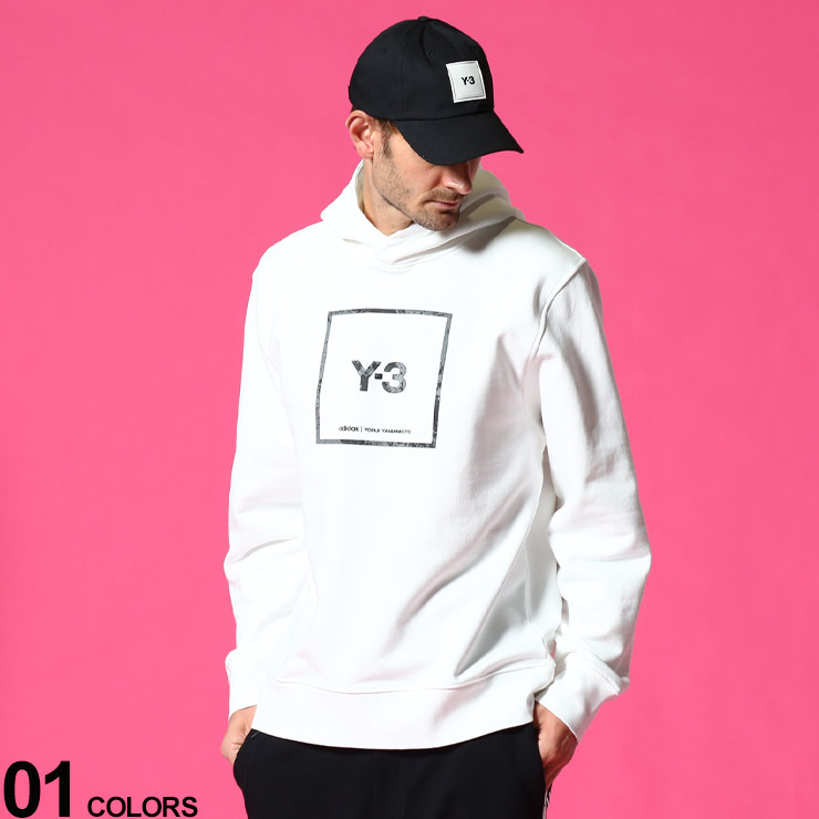 最先端 最大00円offクーポン配布中 Y 3 ワイスリー Boxロゴ プルオーバー スウェット パーカー Reflective Square Whiteブランド メンズ 男性 トップス パーカー プルパーカー 裏毛 フード プリント ストリート アディダス Y3gv6054 再再販 Www Aquabikespa Com