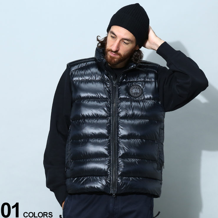 Canada Goose カナダグース フルジップ スタンド ダウンベスト Croftonブランド メンズ 男性 アウター ベスト ジレ ダウン 防寒 Cg2229mb 97 Off