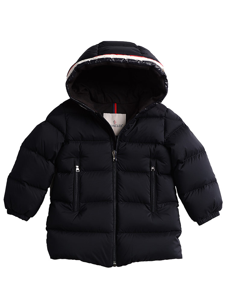 MONCLER (モンクレール) トリコロールフード フルジップ ダウン