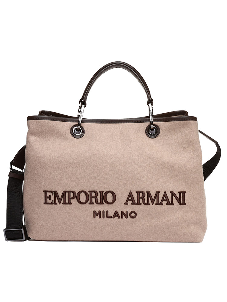 EMPORIO ARMANI (エンポリオアルマーニ) MyEA ロゴ フェルト