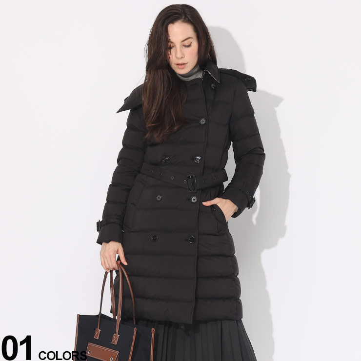 BURBERRY LONDON 大きいサイズ 44 ダウンコート ロング 黒 7683200747.jpg