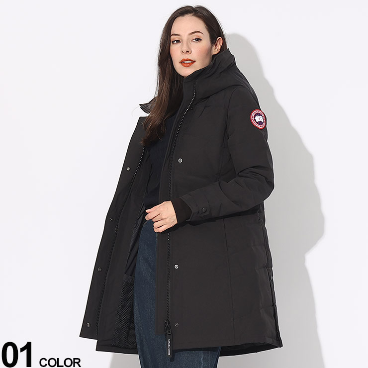   ロレッタ ダウン 2090W LORETTE PARKA-63_NAVY Canada Goose Womens Down *Parka Lorette - Navy - Due West