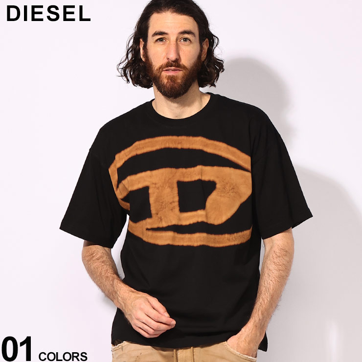 ディーゼル DIESEL ブリーチオーバルD クルーネック 半袖 Tシャツ DSA148720QKAS ブランド メンズ 男性 トップス Tシャツ 半袖 シャツ