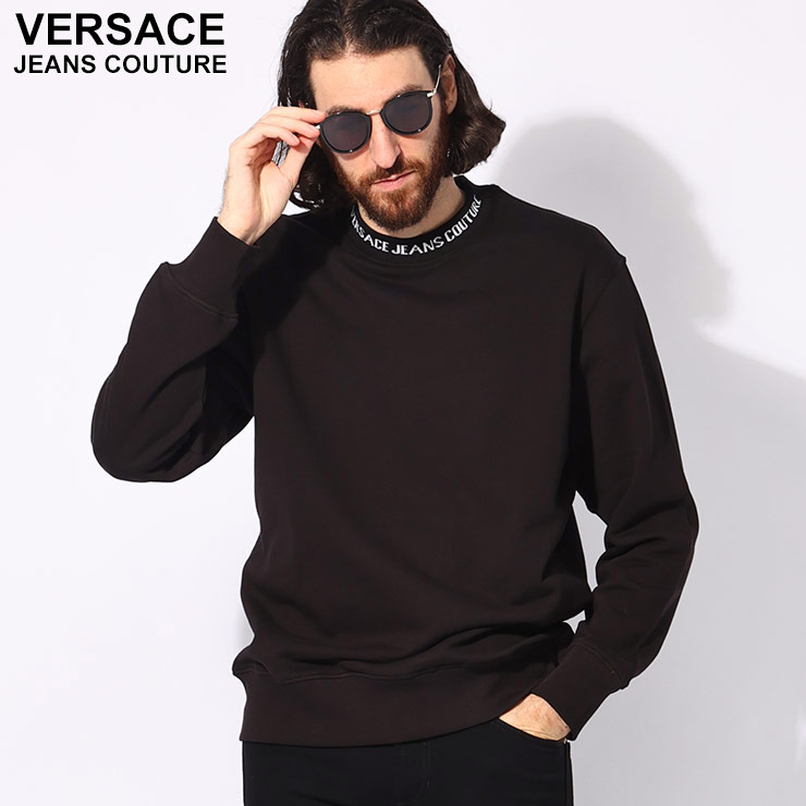 ヴェルサーチトレーナー VERSACE ヴェルサーチ トレーナー トップス スウェット 刺繍