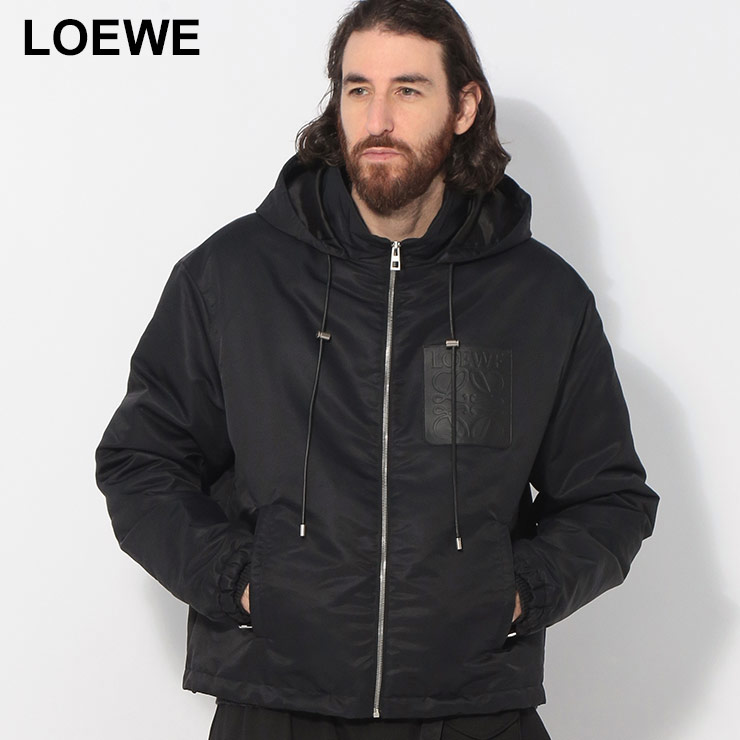 ☆送料関税込☆LOEWE フーデッド ジャケット ブルゾン☆超人気 LOEWE ロエベ フーデッド ジャケット H526Y02W94 メンズ
