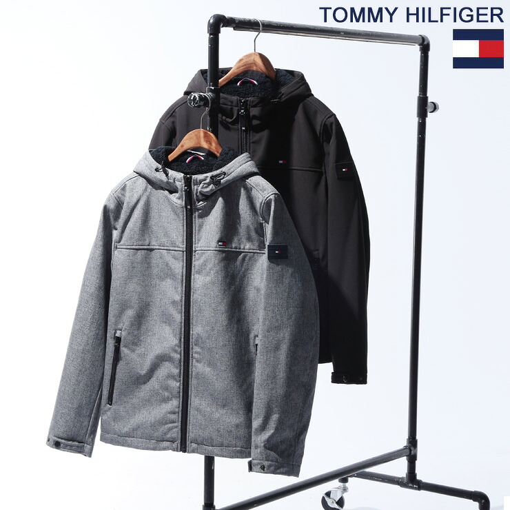 TOMMY HILFIGER トミーヒルフィガー 裏ボア ジャケット 156AP477 メンズ トップス アウター ジャケット ブルゾン 防寒 秋冬|原宿ゼンモール