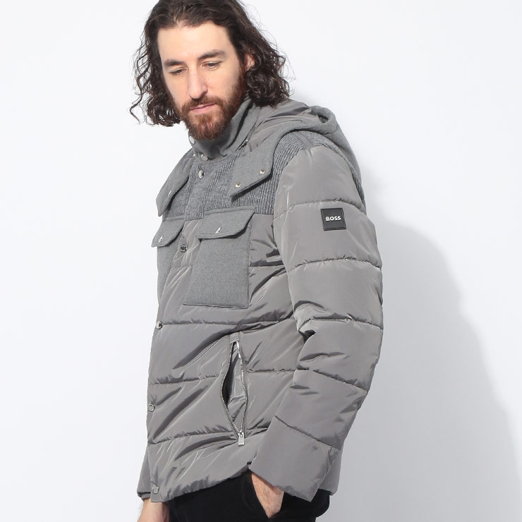 楽天市場】HUGO BOSS ヒューゴボス 中綿ジャケット SEEGER 116