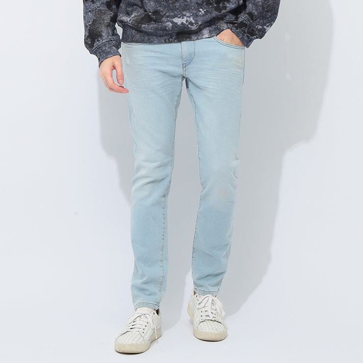 ディーゼル DIESEL ダメージ加工 ジップフライ ジーンズ 2019 D-STRUKT DSA035580CLBF ブランド メンズ 男性 ボトムス ジーンズ パンツ デニム ダメージ 13,783円