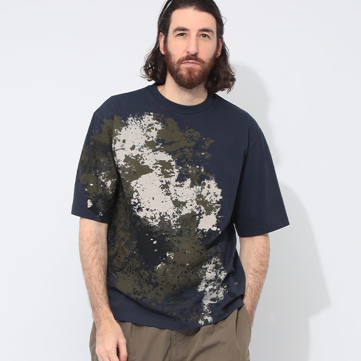 ディースクエアード DSQUARED2 迷彩柄 クルーネック 半袖 Tシャツ CAMO D2GD1420D20033 ブランド メンズ 男性 トップス Tシャツ カモフラージュ プリント 春 夏