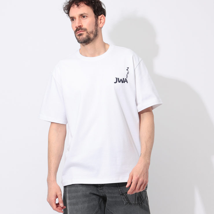 ジェイダブリューアンダーソン JW ANDERSON 綿100% zzzz プリント クルーネック 半袖 Tシャツ JWJT0271PG1510 ブランド メンズ 男性 トップス Tシャツ コットン プリント シンプル 春 夏