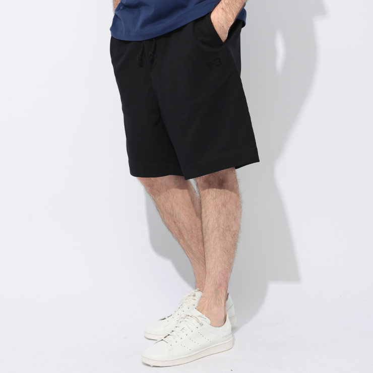 ワイスリー Y-3 ウエストゴム ジップフライ フレンチテリー ショートパンツ Y3JN4939 ブランド メンズ 男性 ボトムス ショートパンツ ショーツ スウェットパンツ 春夏