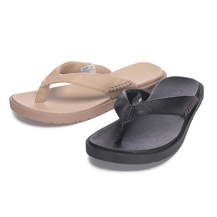 UGG (アグ) レザーストラップ サンダル SEASIDE II FLIP UGG1166610 ブランド メンズ 男性 シューズ 靴 サンダル トングサンダル フラット
