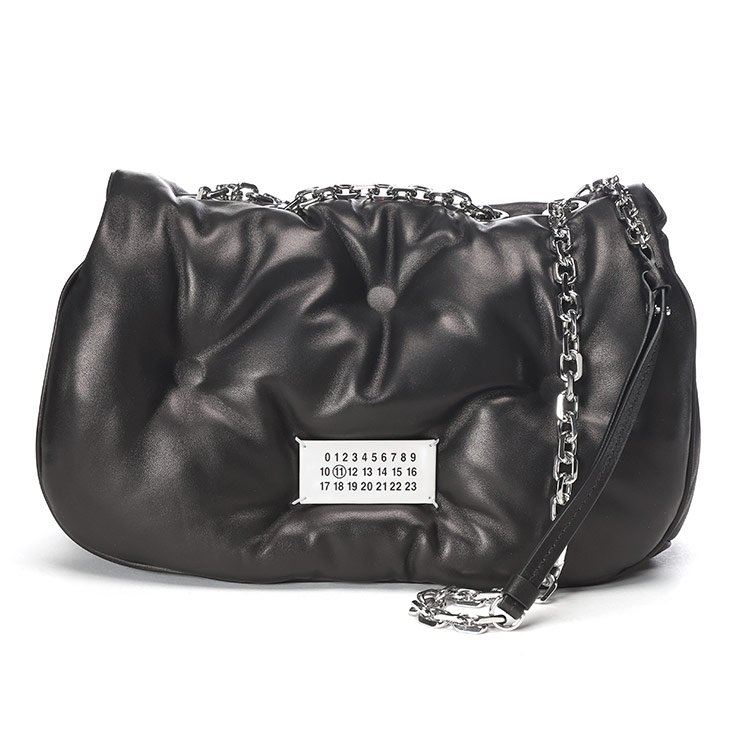 メゾン マルジェラ Maison Margiela ミディアム フラップバッグ グラムスラム MEWG0169P4300 ブランド レディース バッグ 鞄 チェーンストラップ ショルダー ハンドバッグ