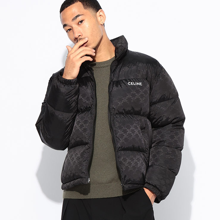 楽天市場】セリーヌ CELINE 総柄 フルジップ ダウンジャケット