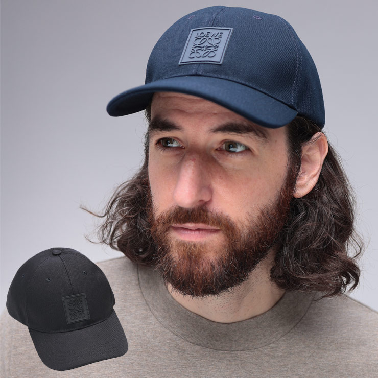 ロエベ　loewe × on コラボ　キャップ　ブラック　帽子 LOEWE ON CAP Black 新作 ロエベ オン キャップ ブラック 黒