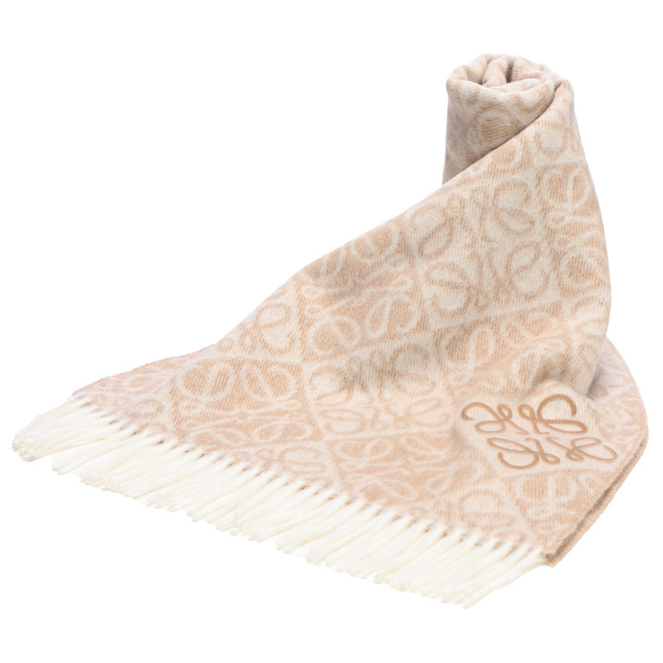 楽天市場】ロエベ LOEWE マフラー スカーフ グリーン レディース