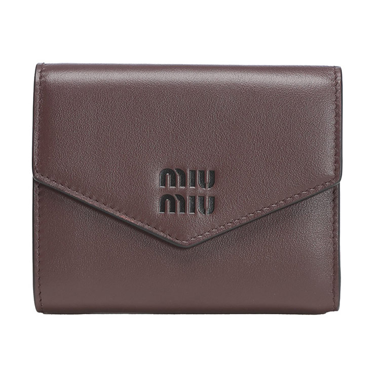 ★MiuMiu★革二つ折り財布 Amazon | [ミュウミュウ] レディース 2つ折り財布 サイフ