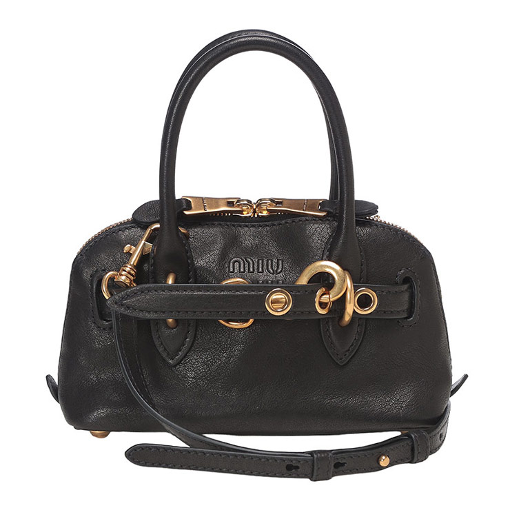 ミュウミュウ MIU MIU アバンチュール ミニ ナッパレザー バッグ MIU5BP0902BBL ブランド レディース バッグ 鞄 コンパクト レザー 180,950円
