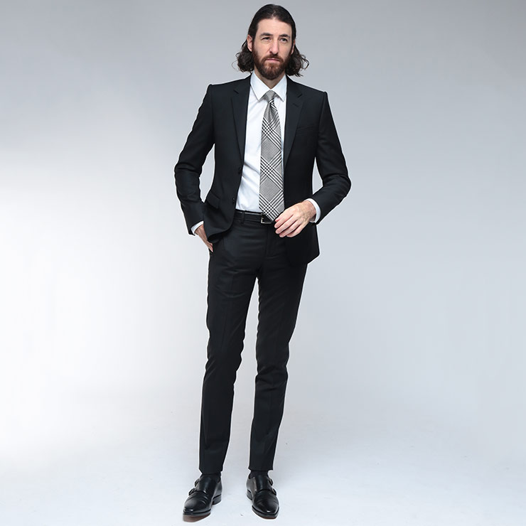 エンポリオアルマーニ 背広 セットアップ EMPORIO ARMANI メンズ DAVIDジャ差し固める シングル 否タック か細い 細身 EAEM455TE16834 ブランド名 商行為 フォーマル 華燭の典 メンズ背広 成年者