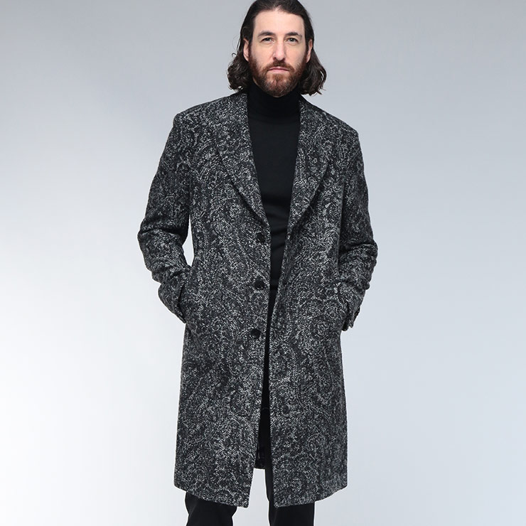 楽天市場】エトロ ETRO チェスターコート 3Bシングル 秋冬 メンズ
