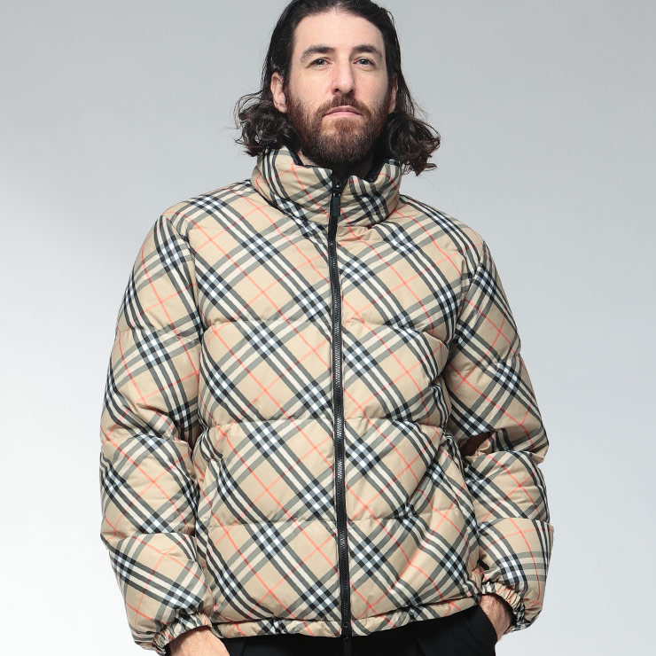 Burberry メンズダウン(S) 8060662 BURBERRY バーバリー メンズダウンブルゾン 8060662 1 / BRENDAN