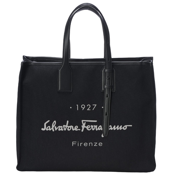 フェラガモトートバッグ フェラガモ トートバッグ レディース ブラック Ferragamo 241298 DG/NE