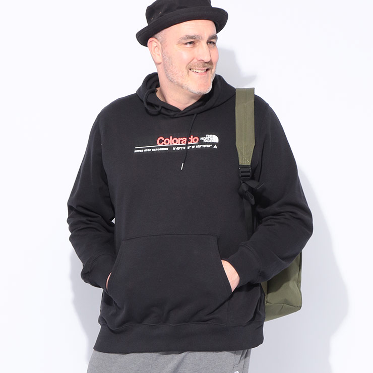 THE NORTH FACE (ザ ノースフェイス) 裏起毛 プルオーバー スウェットパーカー コロラド NF0A881Q HCNF0A881QHI5 大きいサイズ メンズ トップス パーカー プルオーバー 裏起毛