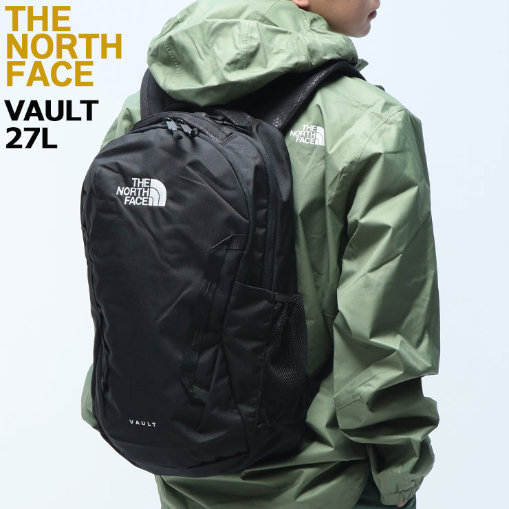 THE NORTH FACE (ザ 北の方人間の顔) うしろ側容器に並べる ジップ 背嚢 27Ｌ Vault NF0A3VY2 鞄 御徒面子 通い 通学 運動競技 旅する