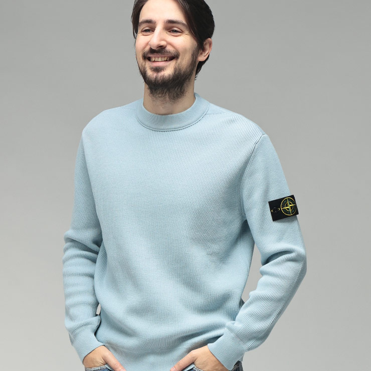 楽天市場】STONE ISLAND ストーンアイランド ニット 1015532B9 メンズ