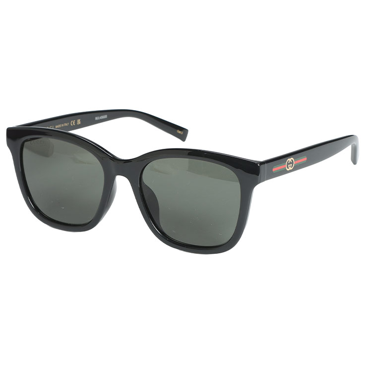 グッチ メンズ サングラス GUCCI ロゴ ワンポイント ウェリントン シェリーライン アイウェア GC1984SK001 ブランド 眼鏡 ブラック プレゼント ギフト|原宿ゼンモール