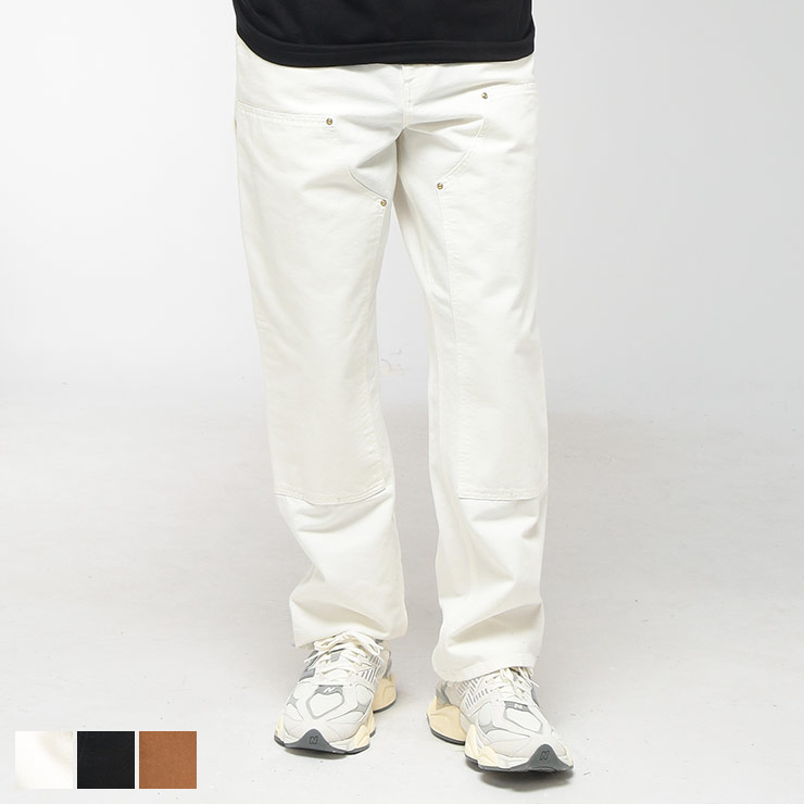 カーハート ワークインプログレス carhartt WIP メンズ ワークパンツ コットン ジップフライ ダブルニー パンツ CARI031501 ブランド ボトムス ロングパンツ ワイド