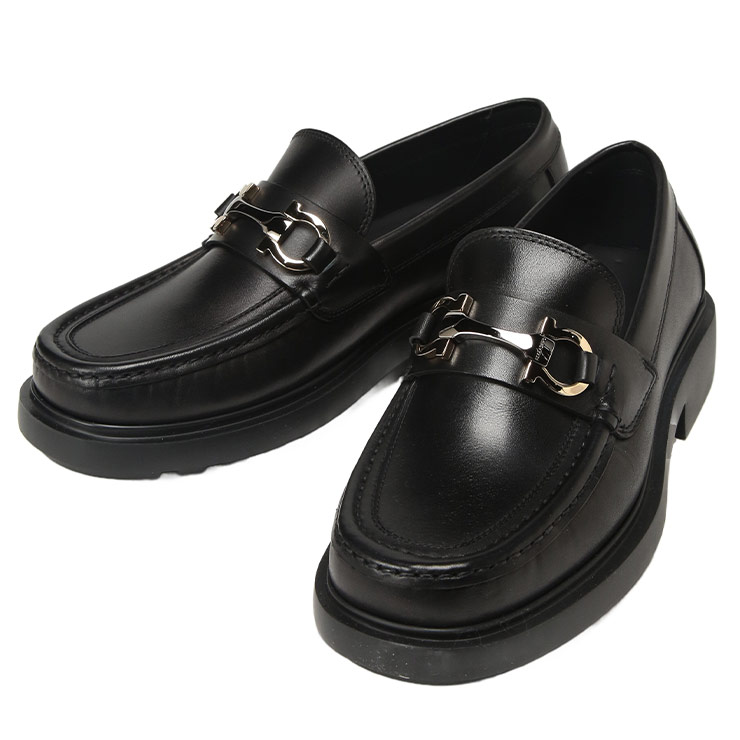サルヴァトーレフェラガモ Salvatore Ferragamo メンズ ローファー ガンチーニ モカシンシューズ FG768108 ブランド 靴 シューズ ビジネス フォーマル 革靴 レザー