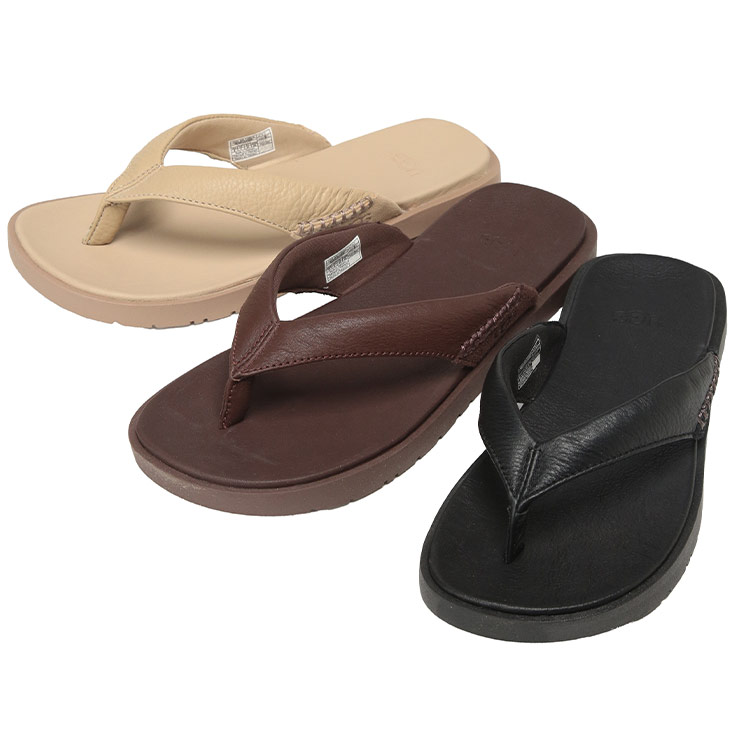 アグ UGG メンズ サンダル レザー トングサンダル SEASIDE II FLIP UGG1166610 ブランド 靴 シューズ ビーチサンダル フラット 春 夏