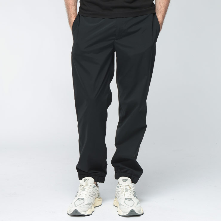 モンクレール MONCLER メンズ ナイロン パンツ サイドライン ウエストドローコード ストレッチ ロングパンツ MC2A00022599DW ブランド ボトムス ジャージ アウトドア