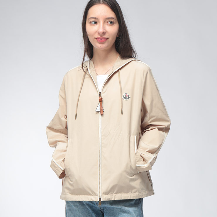 モンク線路 MONCLER レディース ナイロン パーカー 上衣 ボンネット付き添い人 フルジップ 上衣 SARRACENIA サラセニア MCLSARRACEBIA6 ブランド名 アウター