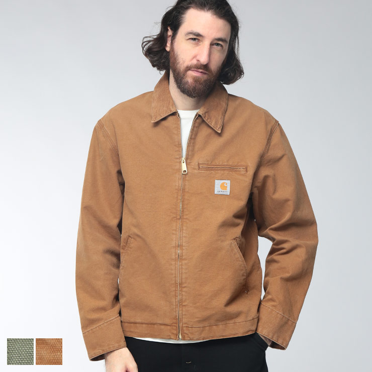 カーハートワークインプログレス Carhartt WIP メンズ ジャケット フルジップ ブルゾン DETROIT JACKET CARI034819 ブランド アウター ジャケット