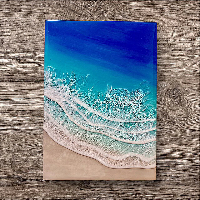 楽天市場】【HA-JA WORLDオーシャンレジンアートパネル001】オーシャン