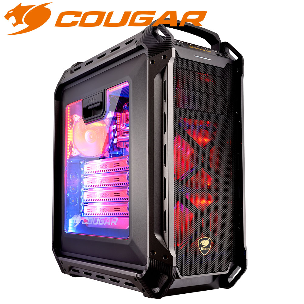 楽天市場 送料無料 Cougar Conquer 2 ゲーミングpcケース 組み立て式ケース 金属フレーム サブシャーシ設計 Rgb照明 Conquer 2 国内正規品 ｈａｂａ楽天市場店