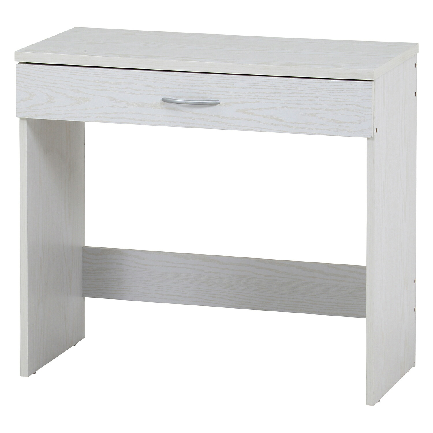 楽天市場】不二貿易 52274 引き出し付きデスク オークWH メーカー直送