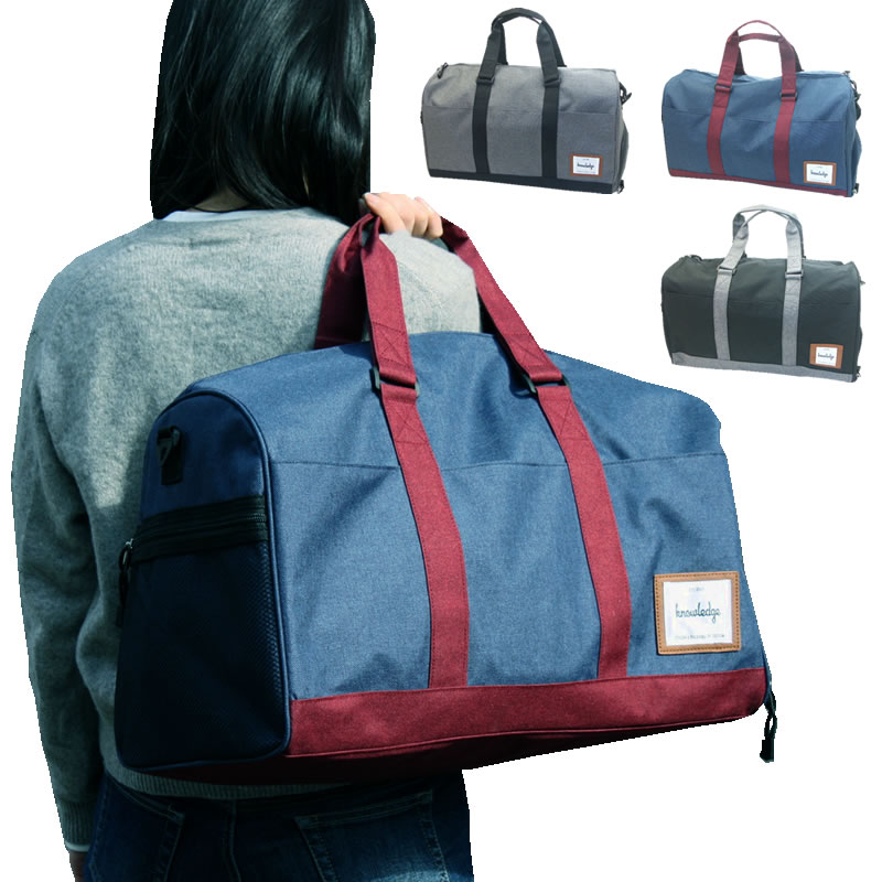 楽天市場】シンプル BIG ボストンバッグ 2WAY バッグ 大容量 送料無料