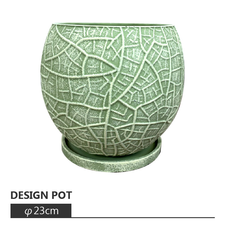 花柄陶器鉢 直径約40cm un409_f3.jpg