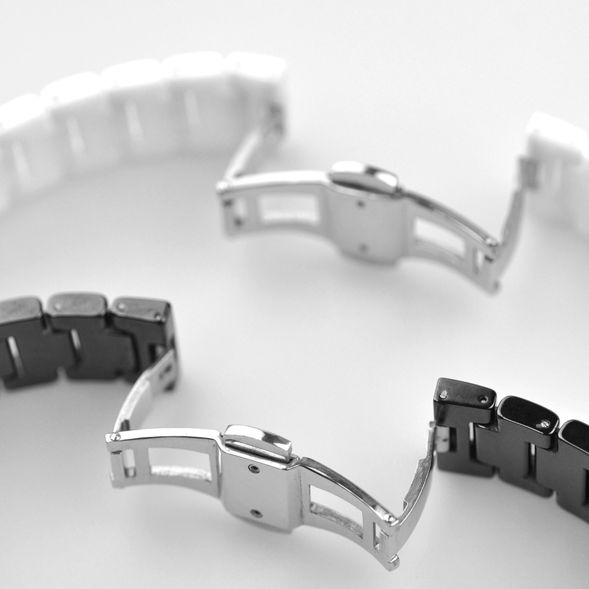 hachigoten: Watch belt watch band replacement strap fitted universal ceramic belt width 16 / 18 ...