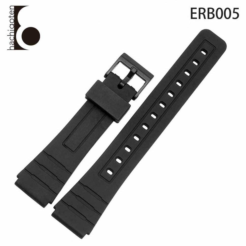 18mm BLACK plastic round Casio buckle FREE SHIPPING