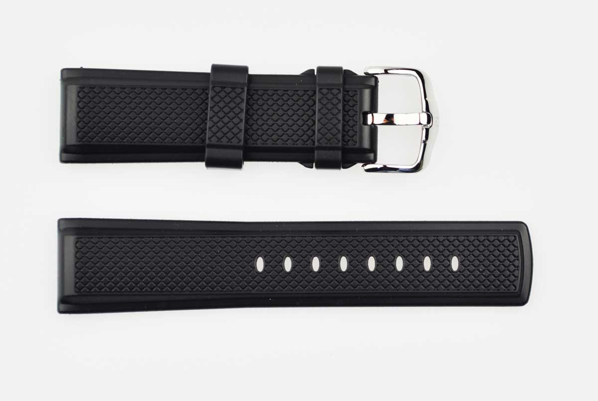 楽天市場 hirsch ヒルシュ accent アクセント black 腕時計ベルト