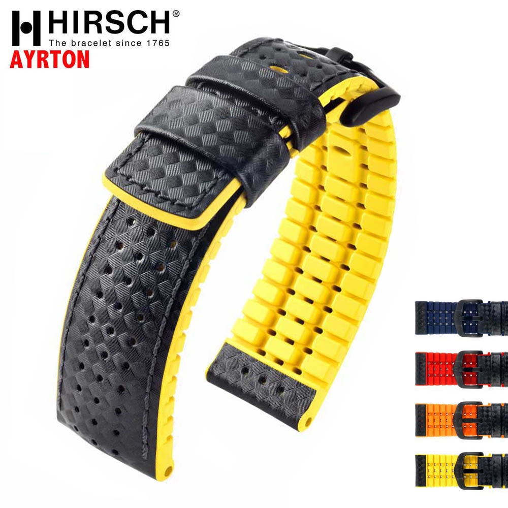 楽天市場】HIRSCH ヒルシュ ARNE（アルネ）3色 腕時計ベルト