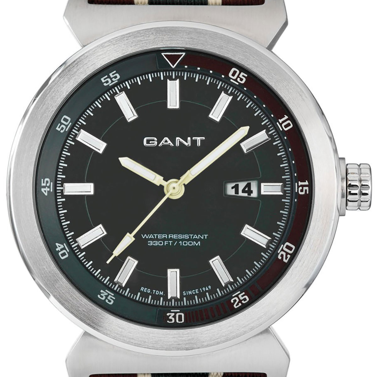 【残り1点】GANT ガント 電池式クォーツ 腕時計　[W70277] 並行輸入品 グリーン（緑）