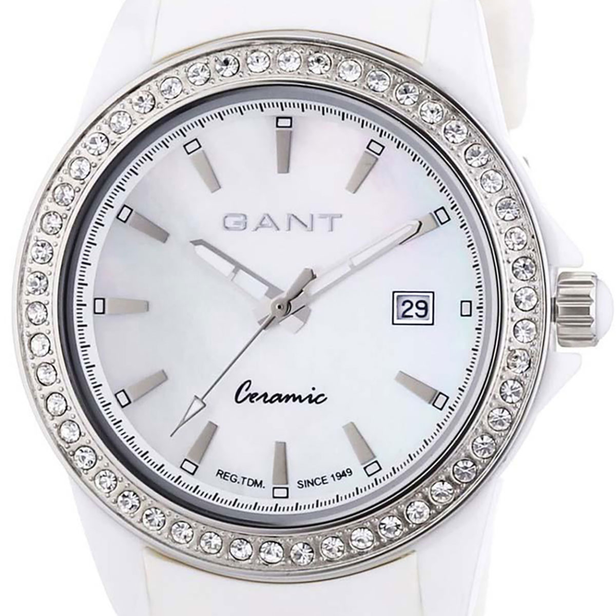 【残り1点】GANT ガント 電池式クォーツ 腕時計　[W70442] 並行輸入品 ホワイト（白）｜8号店